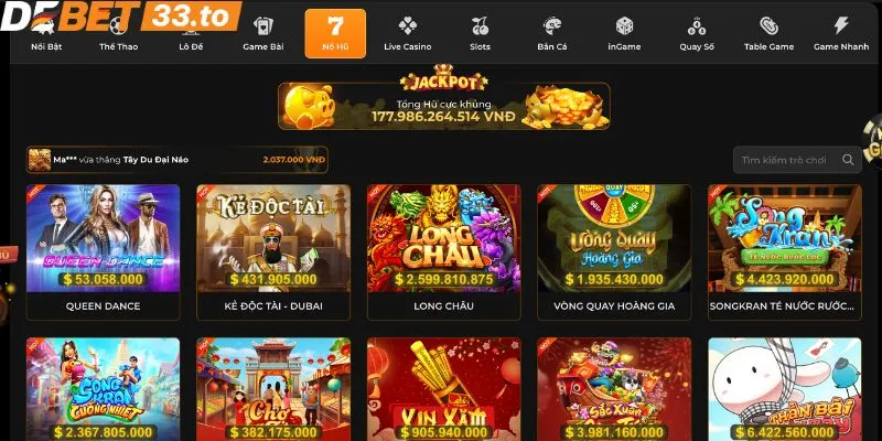 Giới thiệu khái quát về game nổ hũ tại web cược
