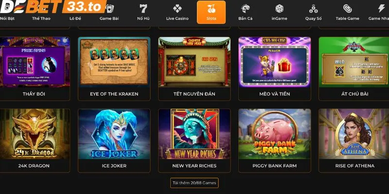 Lý do nên chọn Debet để tham gia quay thưởng slot game