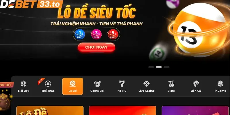 Hướng dẫn mua vé số siêu tốc tại web cược Debet