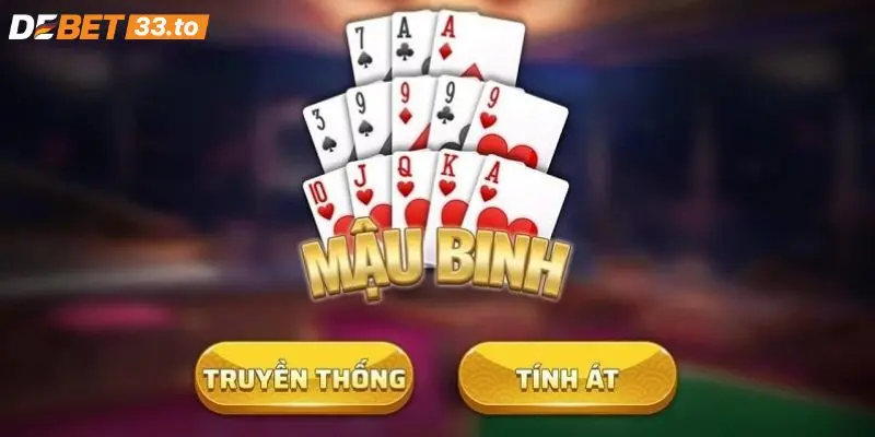 Bí quyết đánh game mậu binh online Debet