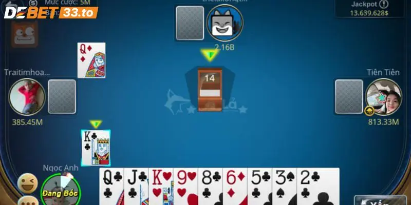 Tìm hiểu luật và cách chơi game phỏm online Debet