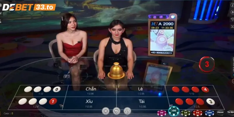 Luật chơi game xóc đĩa đổi thưởng Debet